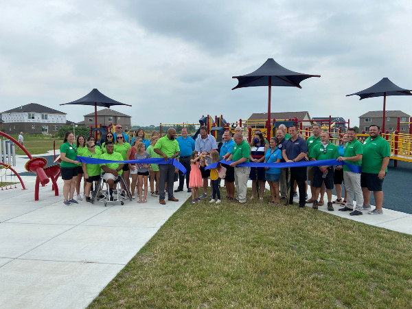 07.22.2021 New Lenox Park Ribbon Cutting 2