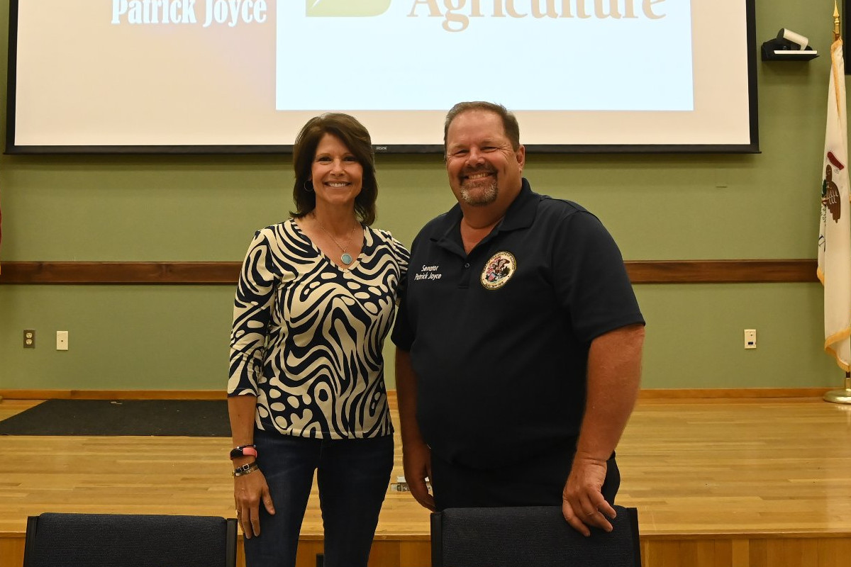 Sen. Patrick Joyce & Congresswoman Cheri Bustos